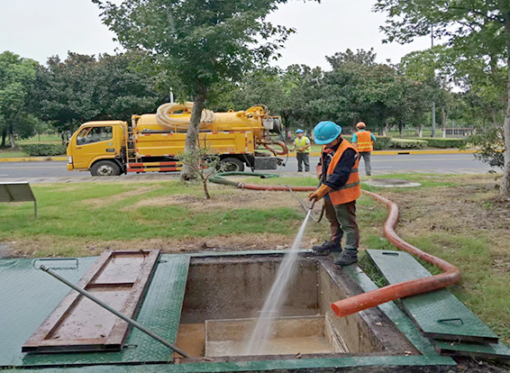 新盈镇化油池清理